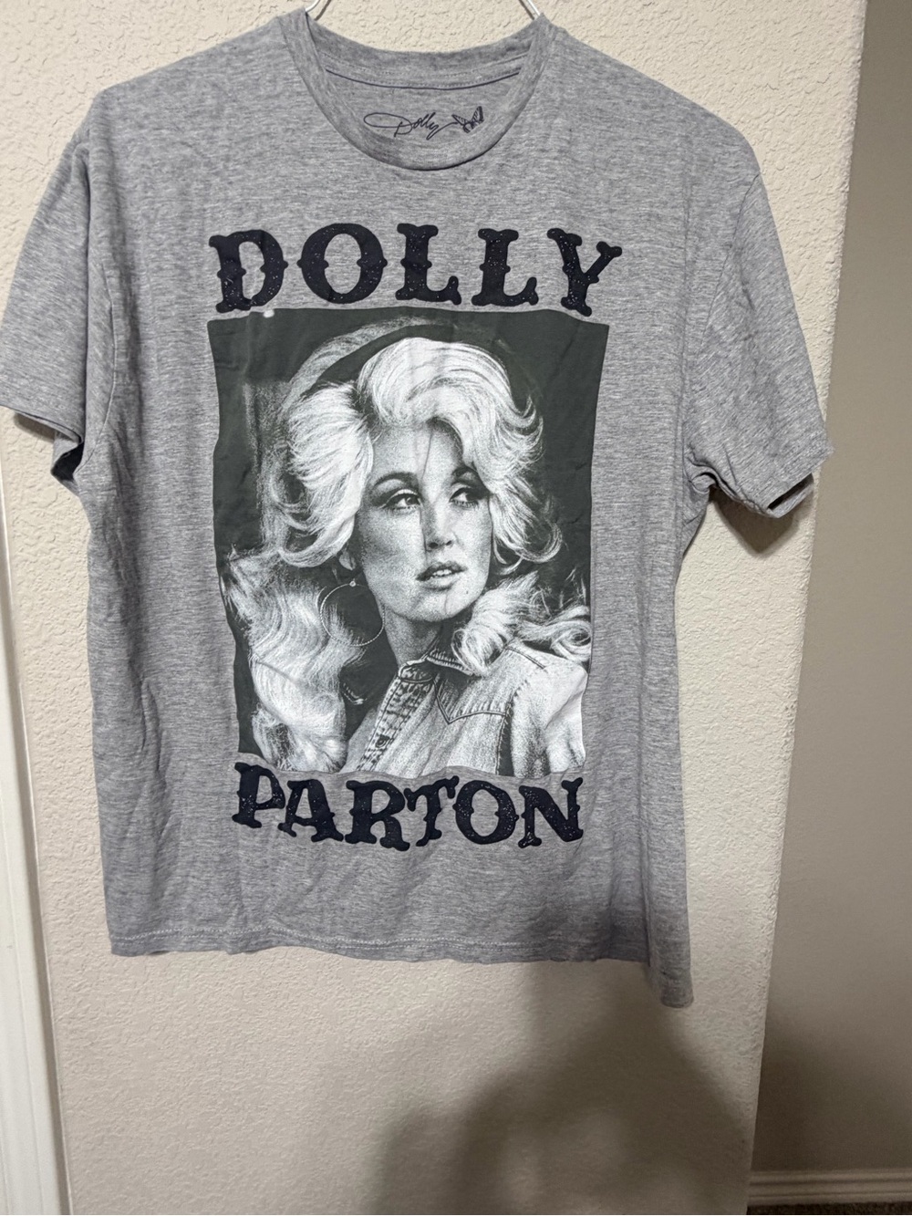 Women’s Gray Graphic Tee Dolly Parton